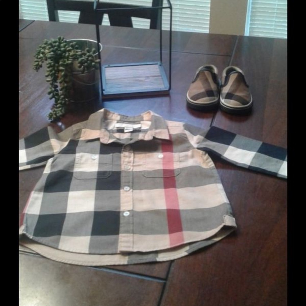 Shirt and shoes